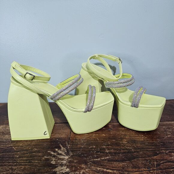 Circus by Sam Edelman Womens Mila Jewel Platform Sandals 7.5 Medium (B,M) 3521 - Picture 1 of 13